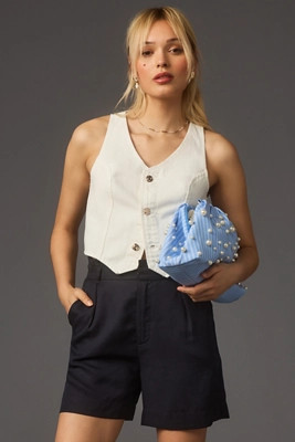 The Oversized Frankie Clutch: Poplin Edition | Anthropologie (US)