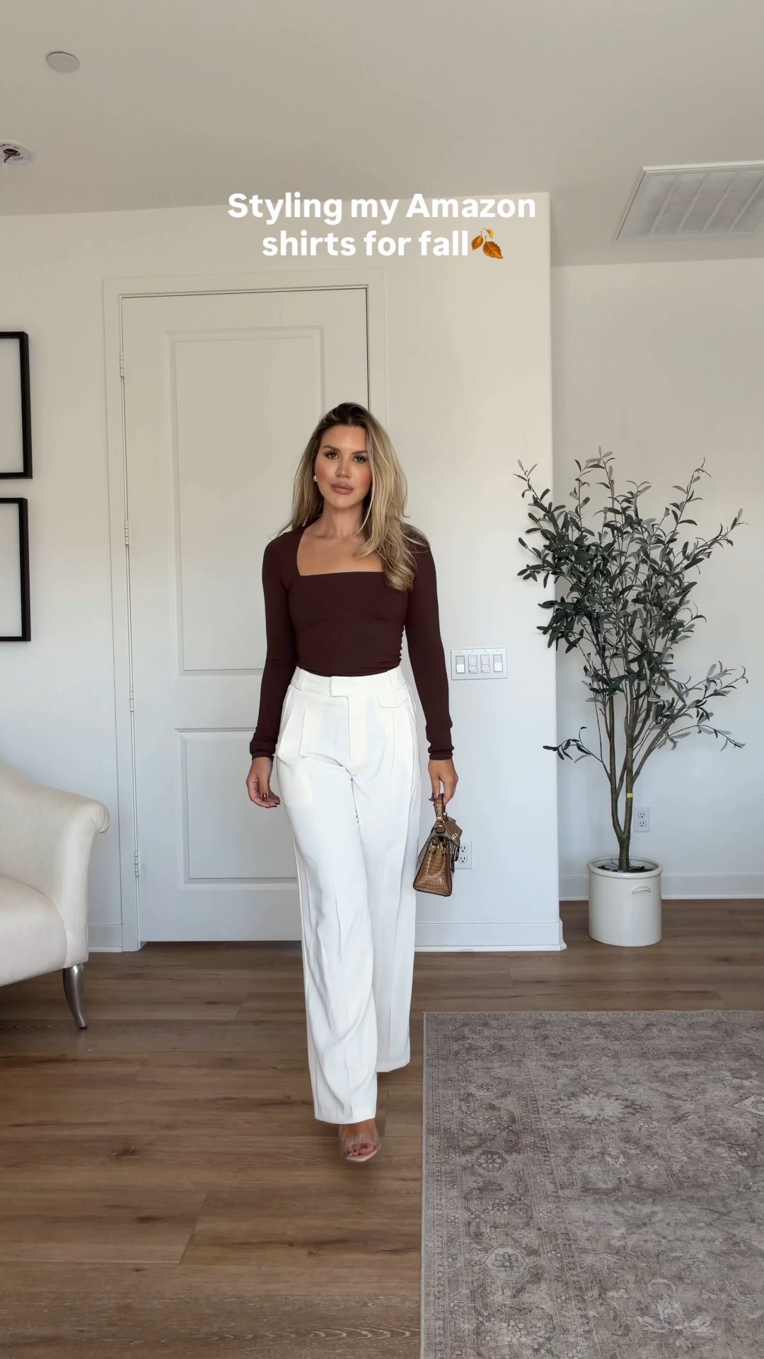 Loving these Amazon Skims dupes! Wearing xs. 135 lbs 

Coat and black purse are from @fashionpass 

#LTKStyleTip #LTKSeasonal #LTKFindsUnder50