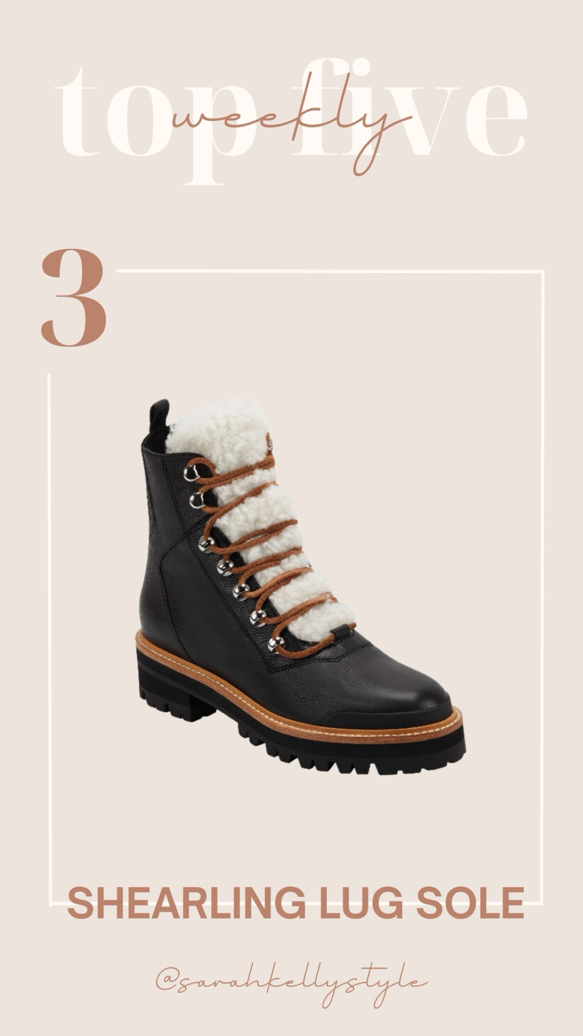 Weekly top five, shearling boots 

#LTKstyletip #LTKover40 #LTKSeasonal