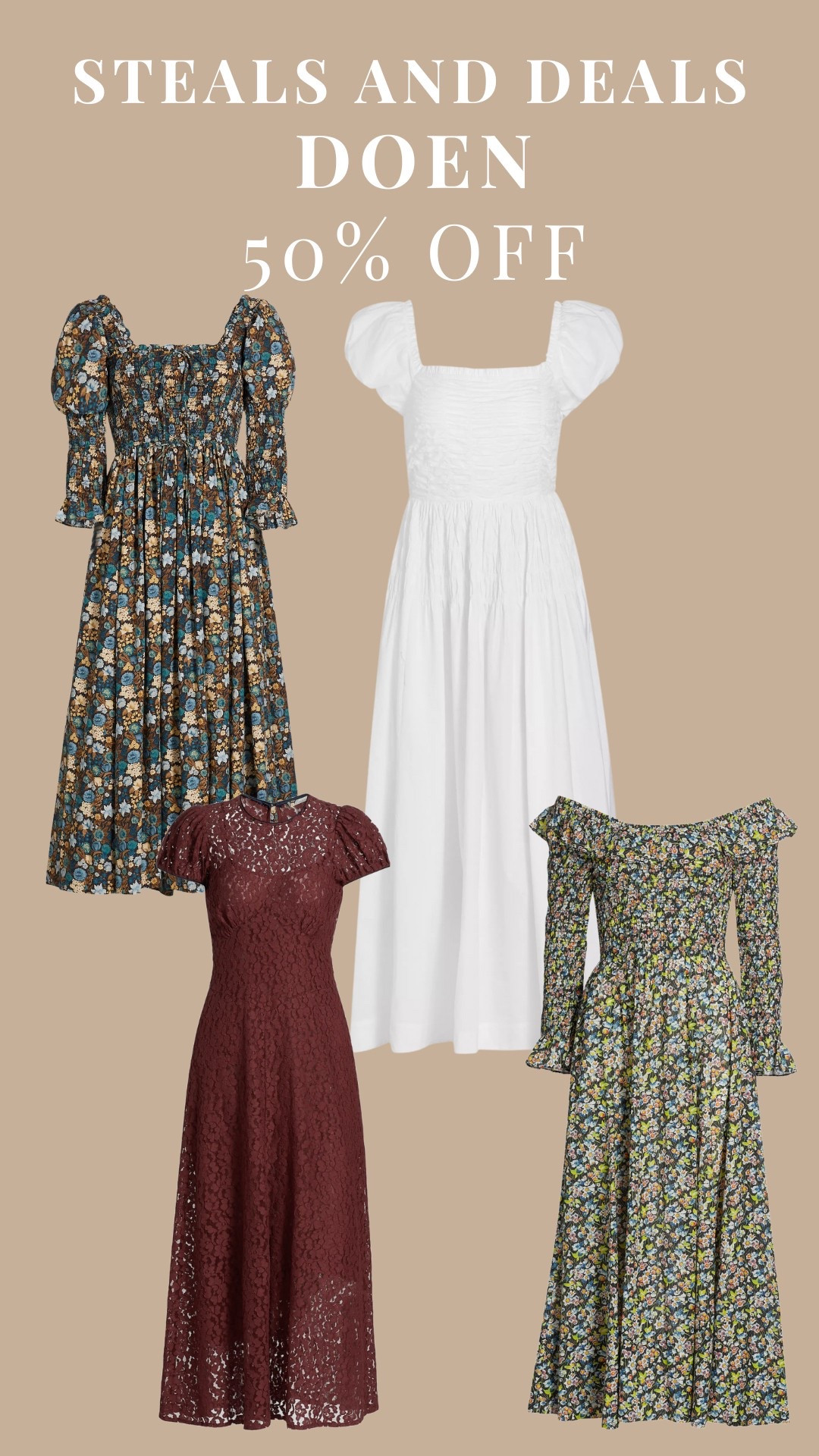 Doen dresses and tops 50% off!! 

#LTKSeasonal #LTKSaleAlert