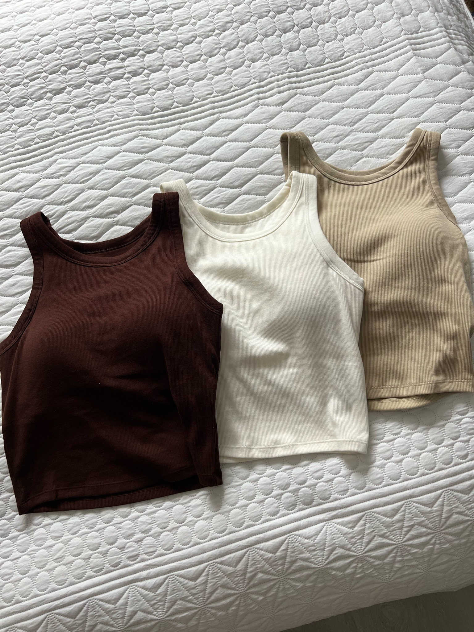 Débardeur avec soutien gorge intégré ! 

#LTKautumn #LTKfrance #LTKfitness