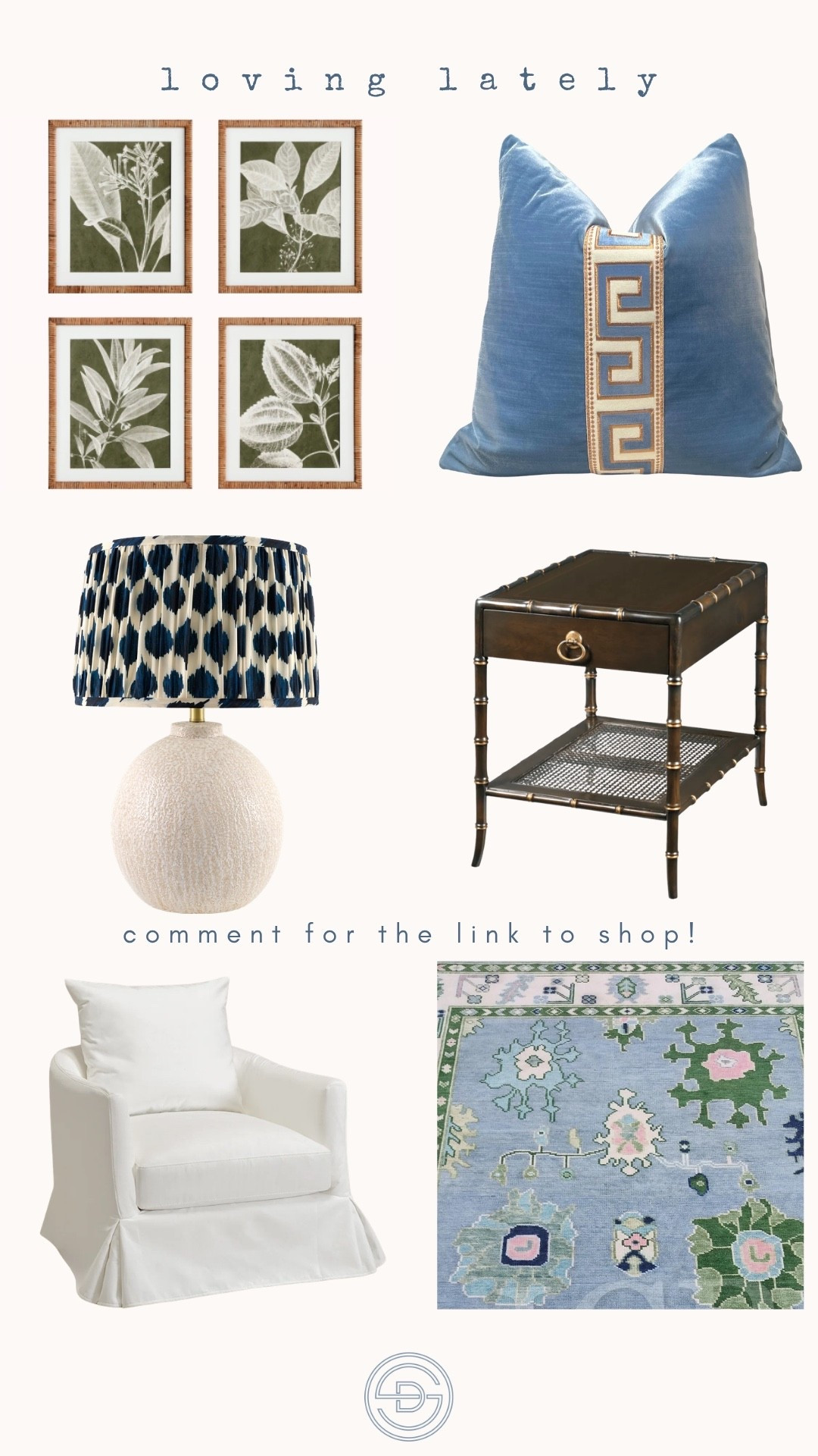 Loving these classic grandmillennial home decor finds! Perfect for a curated and colorful living room 😍

Classic home decor | preppy home decor | Grandmillennial home decor | botanical art | blue pillow

#LTKHome #LTKSaleAlert