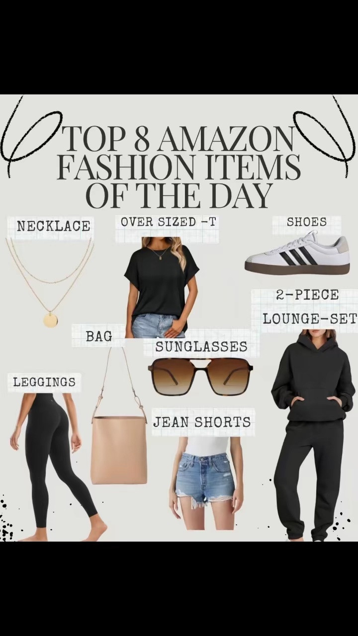 Top 8 @amazonfindsandfashion of the day! Grab these perfect pieces to toss on for kid drop off and look out together on a budget!

#LTKmomlife #LTKmorningroutine #LTKSaleAlert