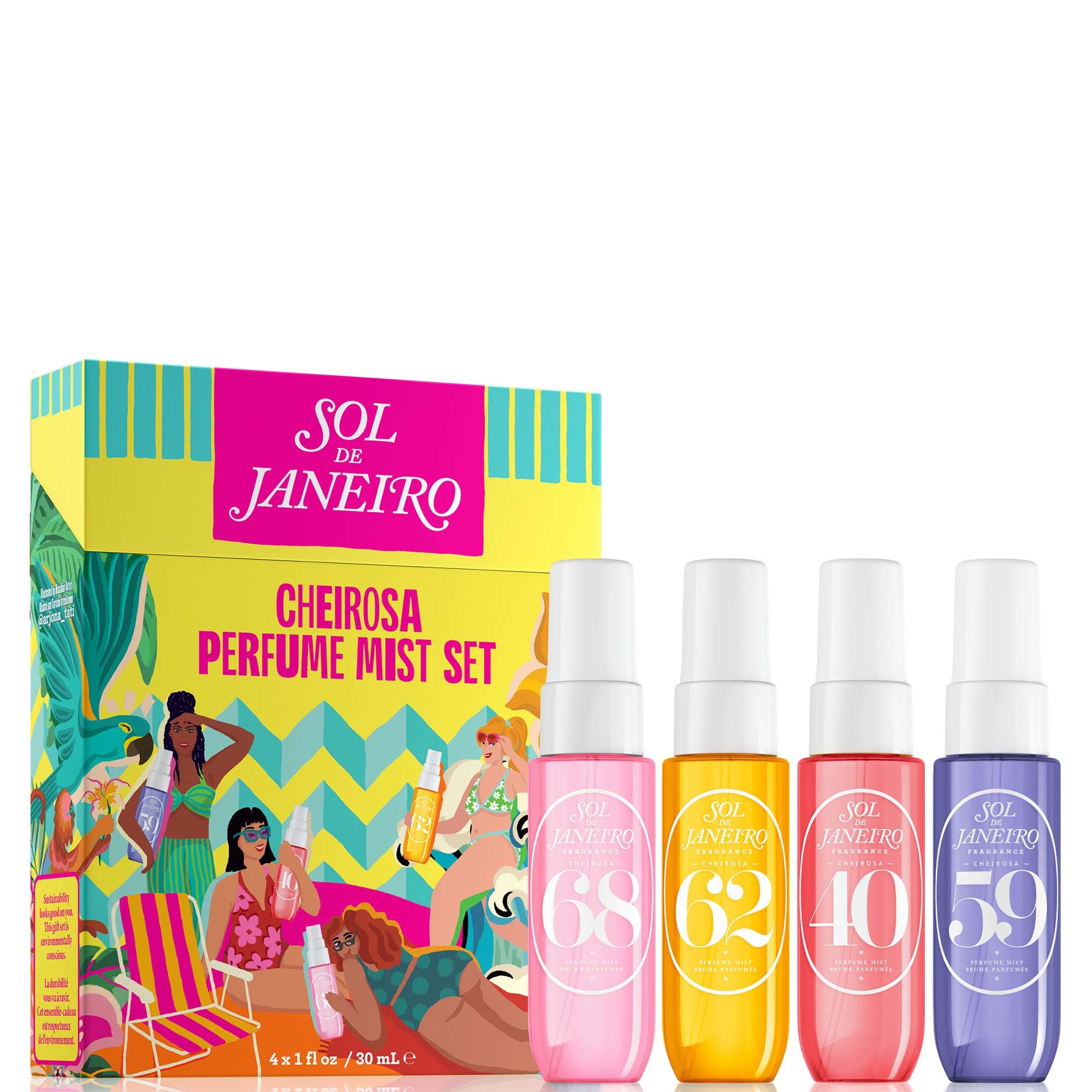 Sol de Janeiro Cheirosa Perfume Mist Set (Worth £40) | LOOKFANTASTIC | Look Fantastic (UK)