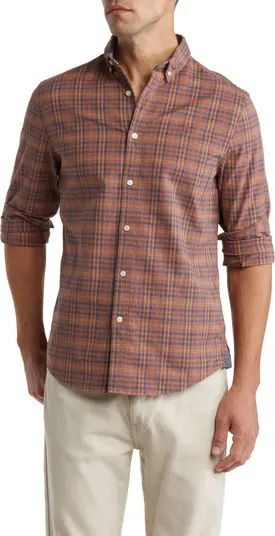 14th & Union Hanover Trim Fit Plaid Button-Down Shirt | Nordstromrack | Nordstrom Rack