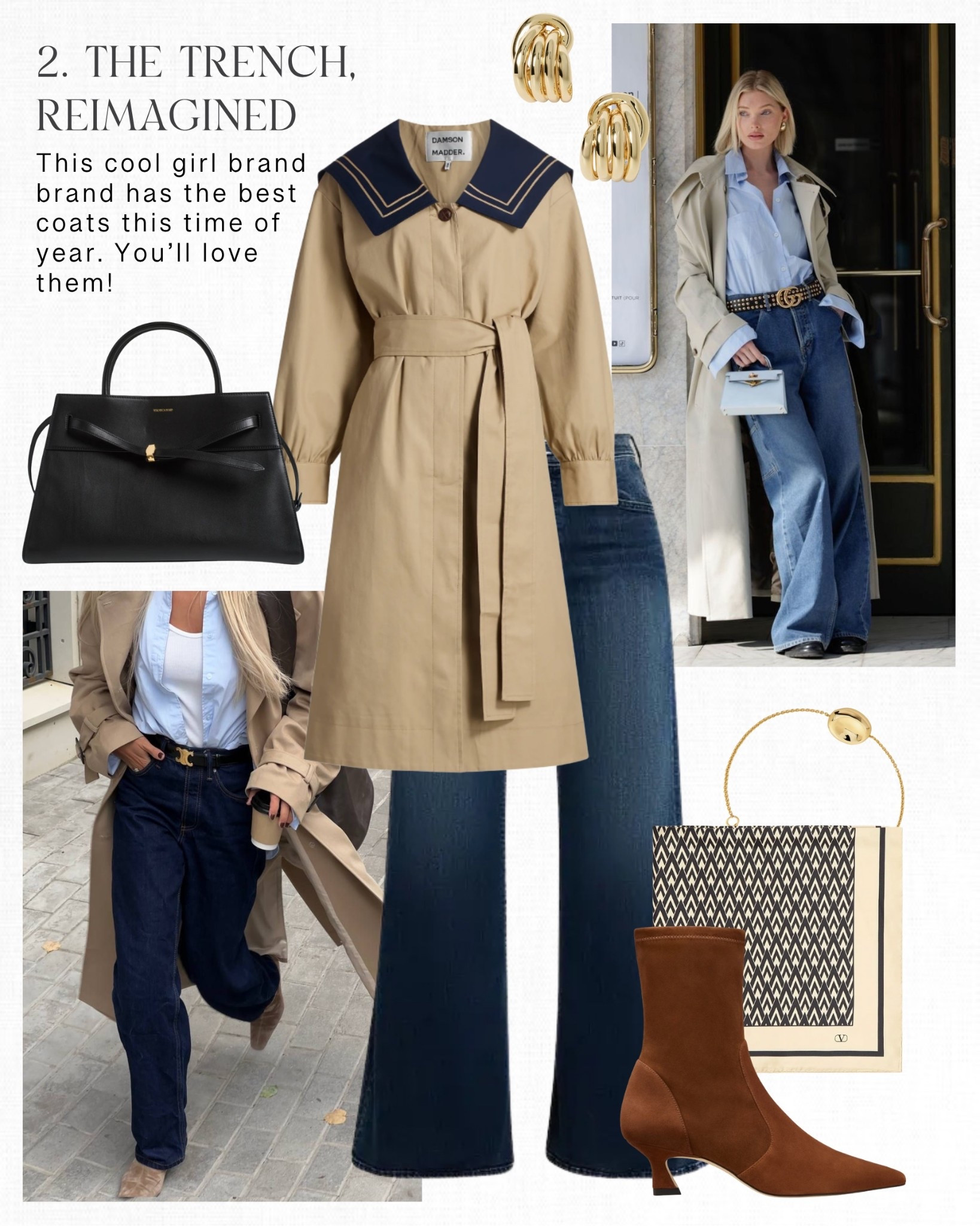 A trench coat is an absolute wardrobe staple! This is a super cool one I’ve had my eye on!🤍

#LTKSeasonal #LTKOver40 #LTKStyleTip