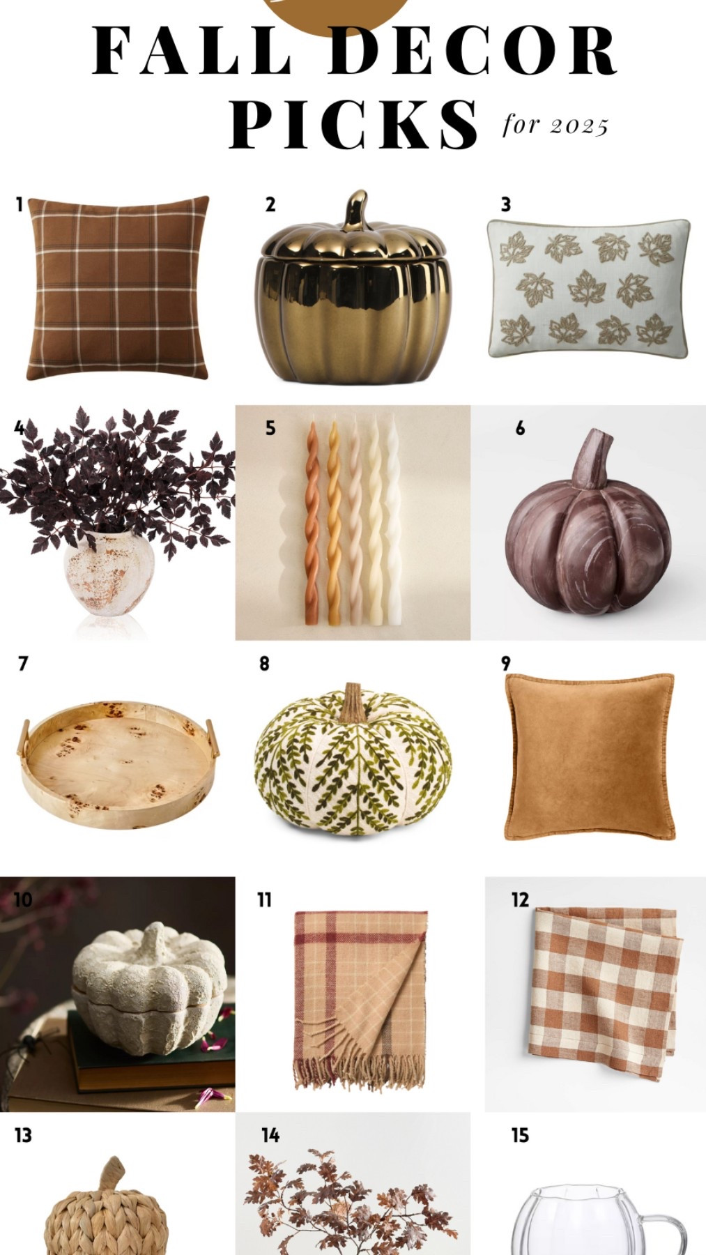 A few of my favorite fall decor buys! 

#LTKSeasonal #LTKHome