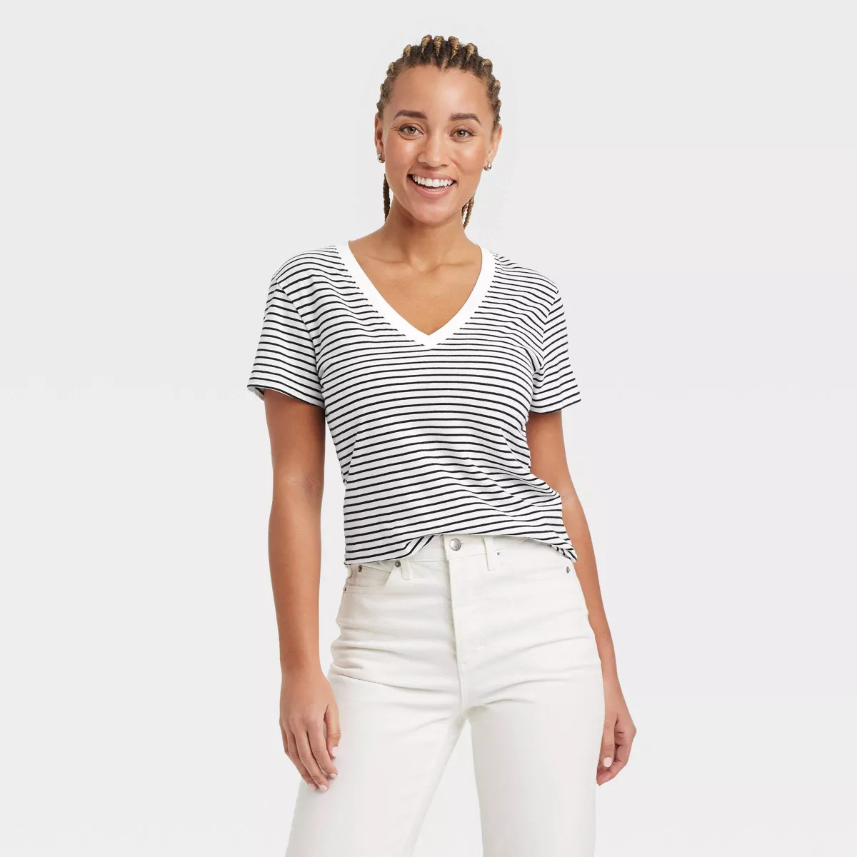Women's Short Sleeve V-Neck T-Shirt - Universal Thread™ | Target
