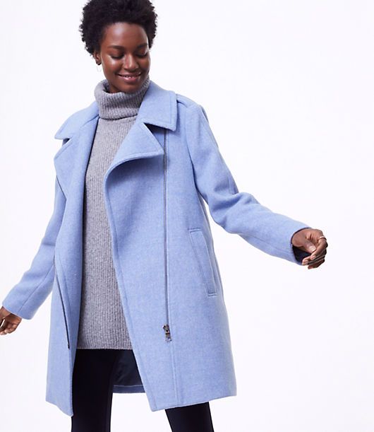 LOFT Petite Moto Coat | LOFT