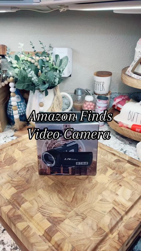 🎥✨ Ready to capture life’s best moments in stunning detail? This HD Video Camera Camcorder is a game-changer! Super easy to use, even for the technologically challenged, this gem takes professional quality videos that will make your memories look like a Hollywood masterpiece. 🌟
Grab Yours Here: https://amzn.to/44V4Rss

Imagine a device that not only fits snugly in your hand but also can last for days on one battery charge. No more missing out on those precious moments because you ran out of juice! Whether it’s a family vacation, a special event, or just everyday shenanigans, this camcorder has got you covered.

Thinking of gifts? Look no further! This camcorder is a great gift idea for anyone who loves capturing life's adventures. 🎁 With its sleek design and user-friendly features, it’s perfect for both seasoned videographers and newbies alike.

Why settle for grainy smartphone videos when you can elevate your footage to cinematic levels? 🎬📸 Get your hands on our HD Video Camera Camcorder and start making magic today! 🌈✨ #techgadgets #camcorder #videocamera #contentcreation #capturingmoments #capturingmemories #amazongadgets #amazonfind #founditonamazon #amazonfinds

#LTKGiftGuide #LTKVideo
