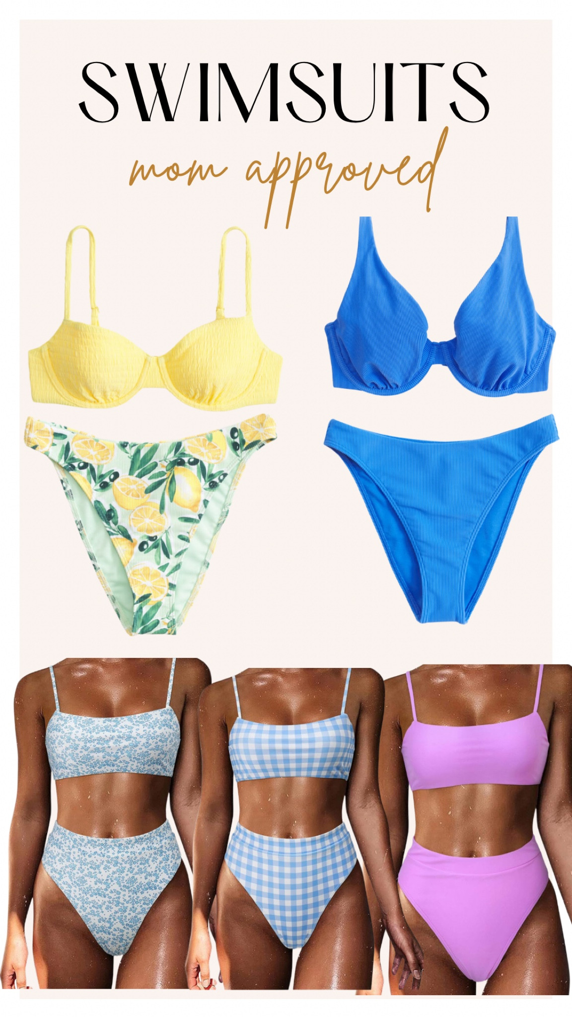 I’m a large in everything! 

#LTKswim