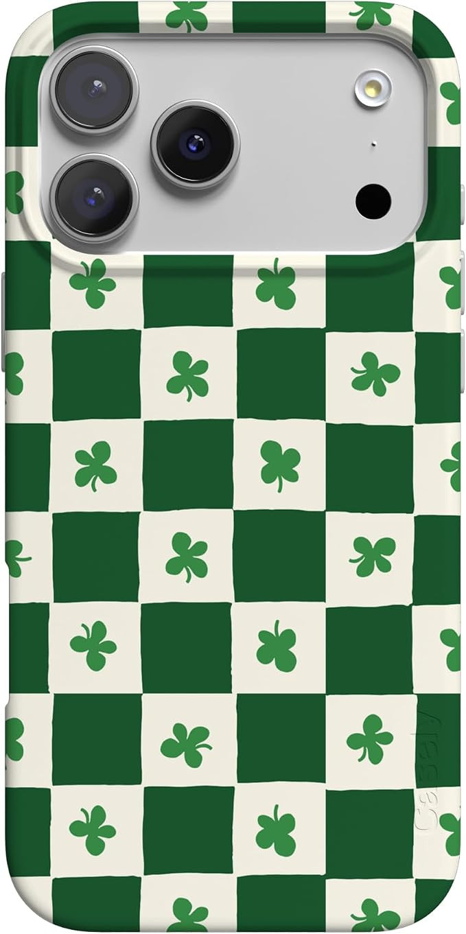 Casely iPhone 17 Pro Max Case | Lucky You | Shamrock | Compatible with MagSafe | Classic Ultra Sl... | Amazon (US)