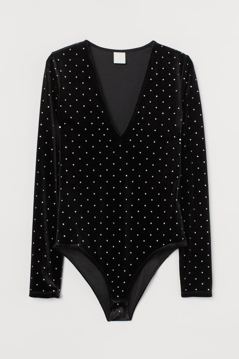 V-neck Bodysuit | H&M (US + CA)