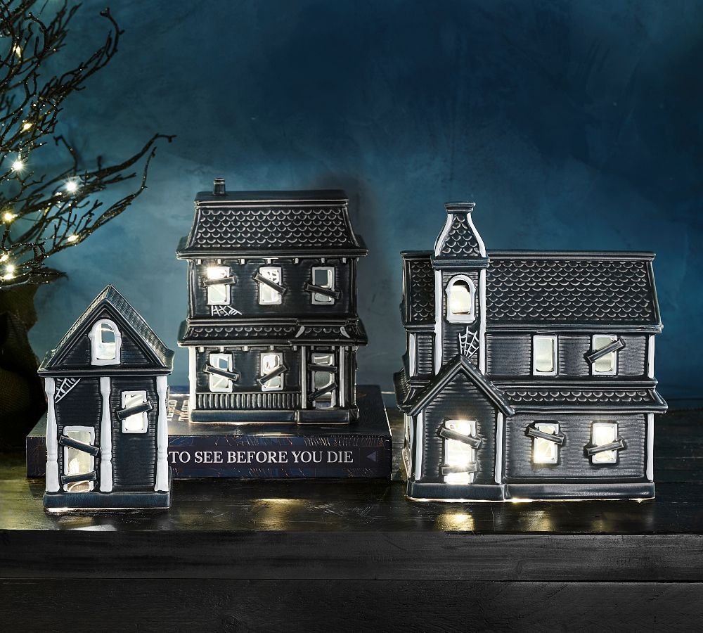 Ceramic Haunted House | Pottery Barn (US)