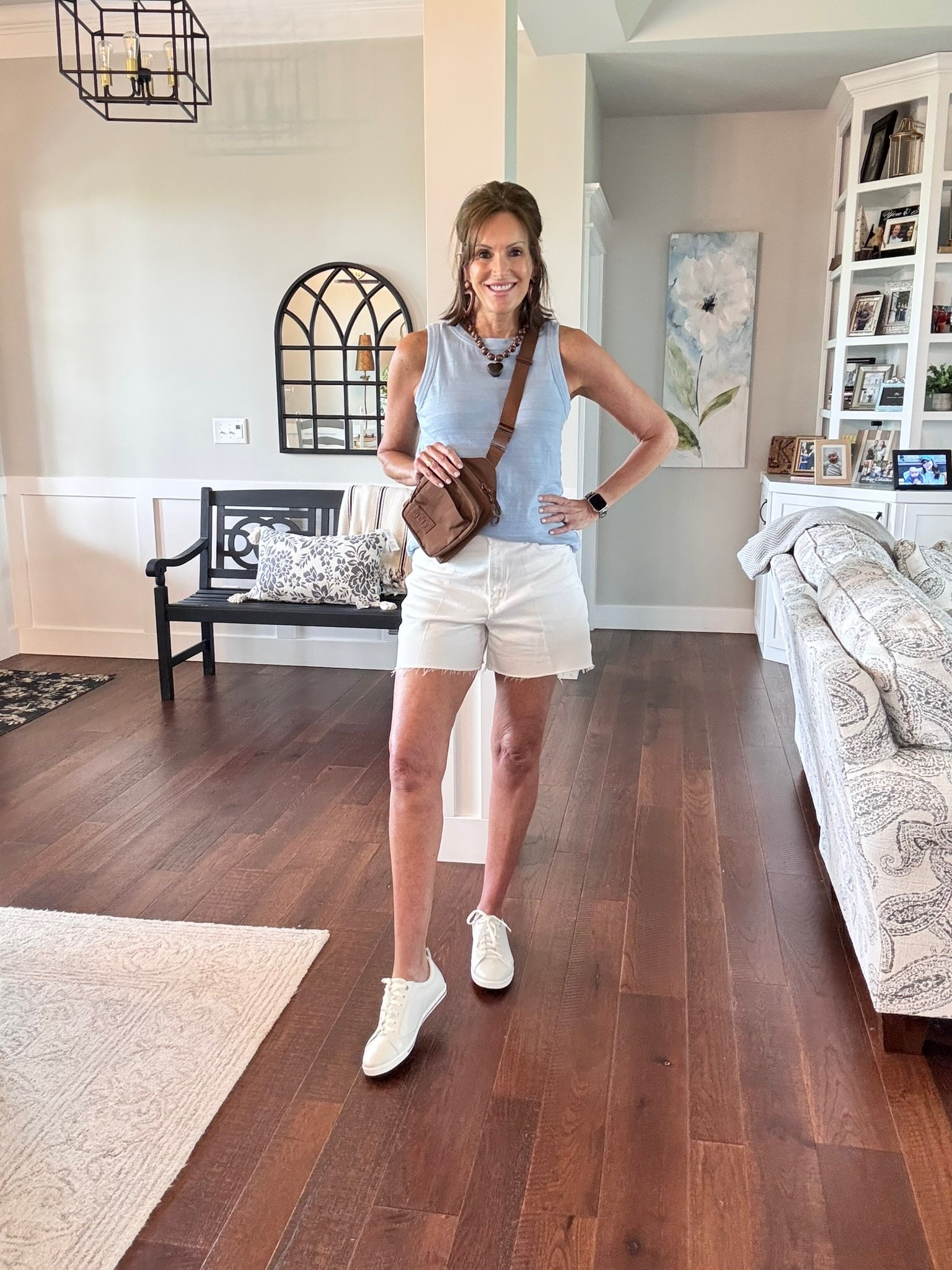 Shoe discount - F4_ANNIE

Tank - medium 
White denim shorts - 29 

Women’s fashion, outfit inspo, outfit ideas, what to wear for, fashion over 40, fashion over 50, spring outfits, spring style, spring outfit inspo, spring fashion, women’s spring outfit, Vacation outfit, vacation style, denim shorts, casual outfit 

#LTKSeasonal #LTKootd #LTKOver40