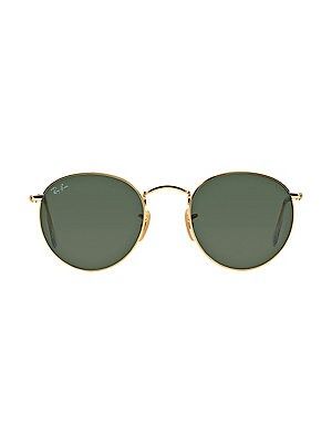 RB3447 53MM  Round Sunglasses | Saks Fifth Avenue