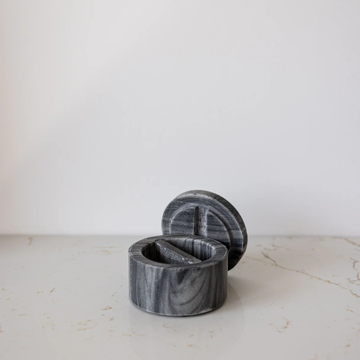 Marble Salt & Pepper Canister | By Luxe B Co. | luxe bCO