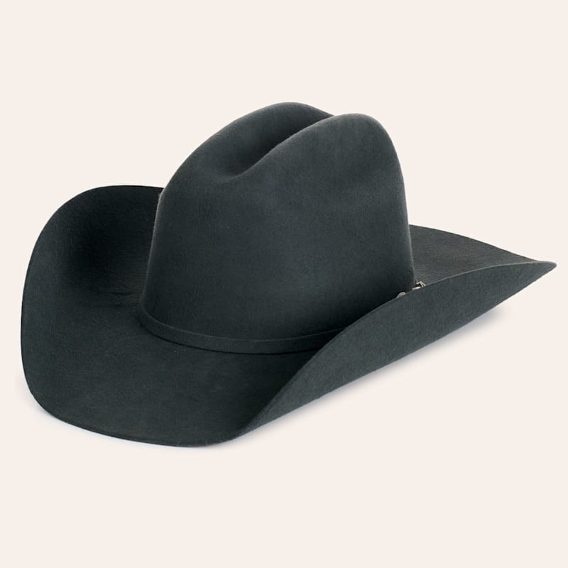 Rockin' C Women's Gunmetal Gray Short Crown Felt Cowboy Hat | Cavender's