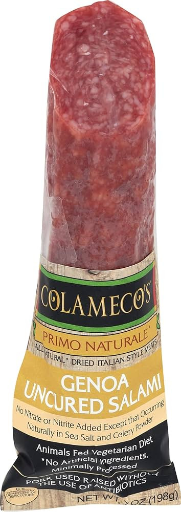 Colameco's, Genoa Uncured Salami, 7 oz | Amazon (US)