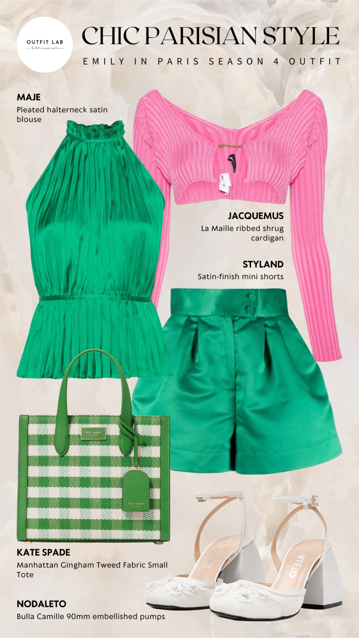 Chic Parisian Style: Emily in Paris Season 4 Outfit – Shop the Look!

Step into Parisian chic with this stunning outfit from Emily in Paris Season 4. Featuring a stylish Jacquemus cardigan paired with trendy Styland shorts and a classic Maje blouse for an effortlessly elegant look. Complete the ensemble with eye-catching Nodaleto pumps and a sophisticated Kate Spade tote. Perfect for capturing that iconic Parisian flair, this outfit is now available for you to shop and make your own!

#LTKU #LTKWorkwear #LTKStyleTip