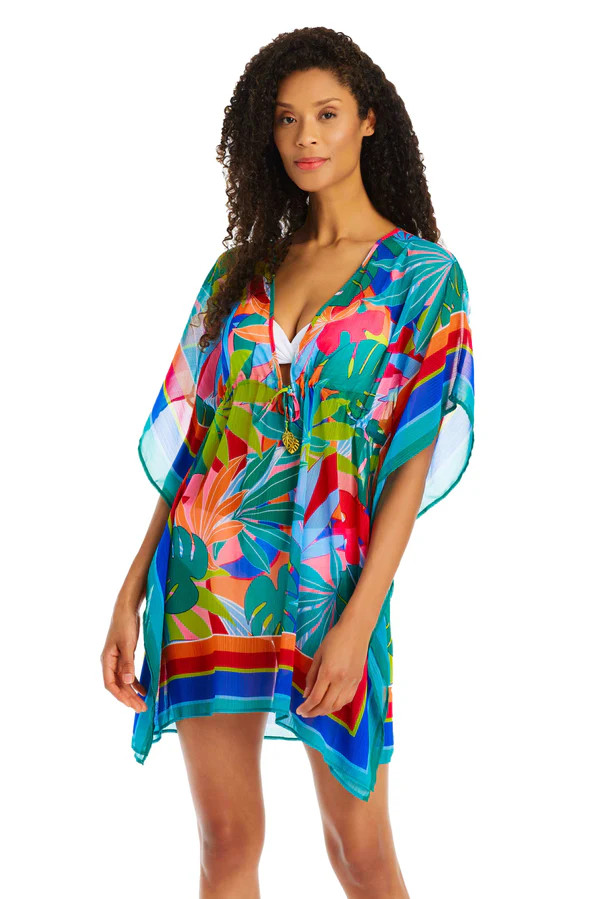 Life Of The Party  Caftan Swim Cover up | Bleu Rod Beattie