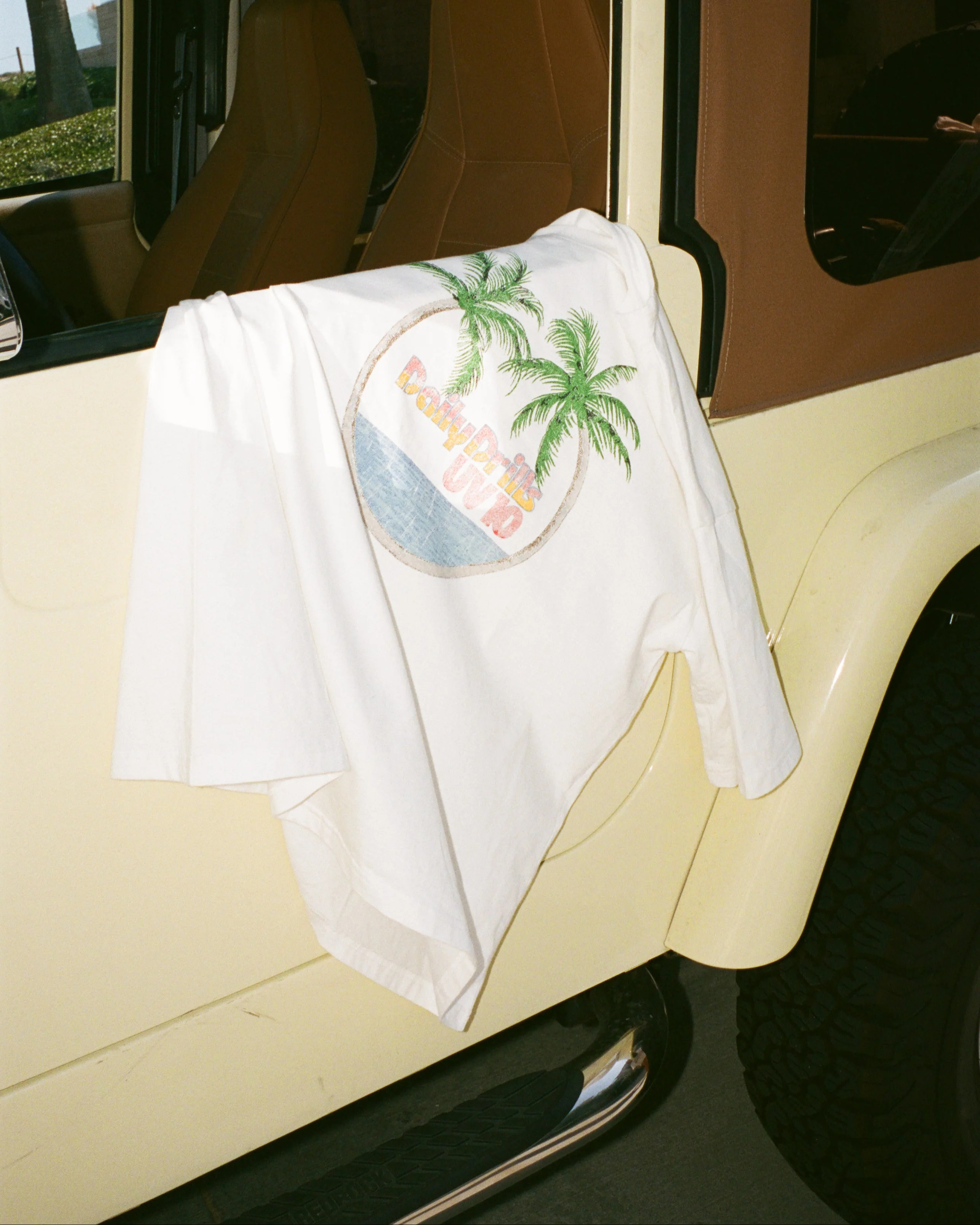 UV10 Beach Tee - White | Daily Drills LLC