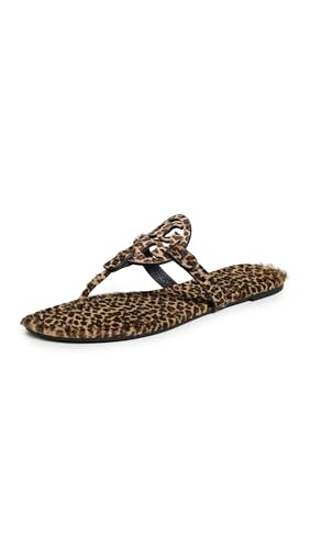 Tory Burch Women's Miller Sandals, Leopard Multi, 5 Medium US | Amazon (US)