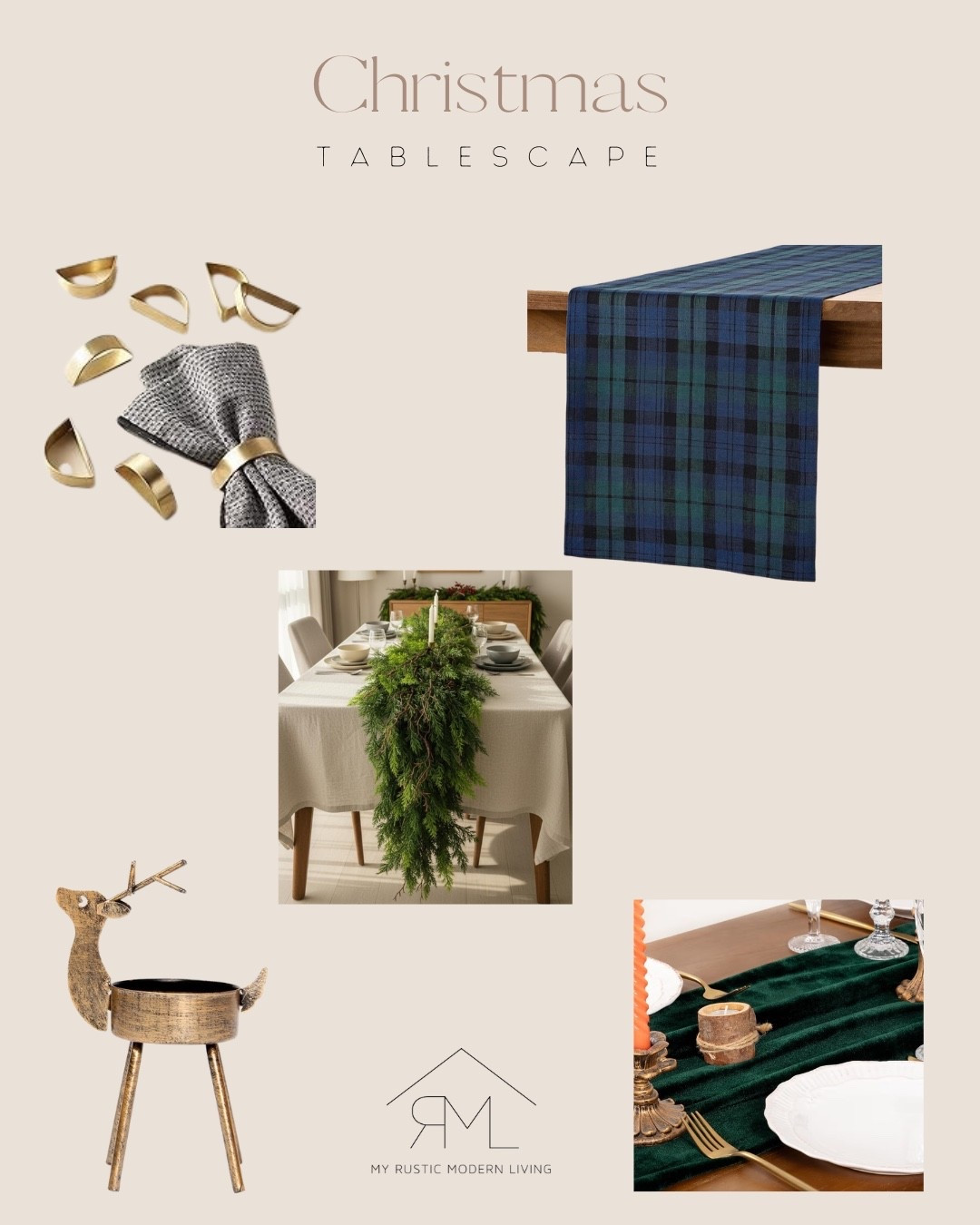 Christmas tablescape

#LTKFindsUnder50 #LTKHoliday #LTKHome