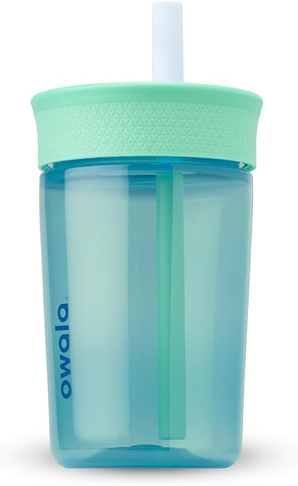 Owala Kids Insulation BPA-Free Plastic Tumbler with Spill Resistant Flexible Straw, Easy to Clean... | Amazon (US)