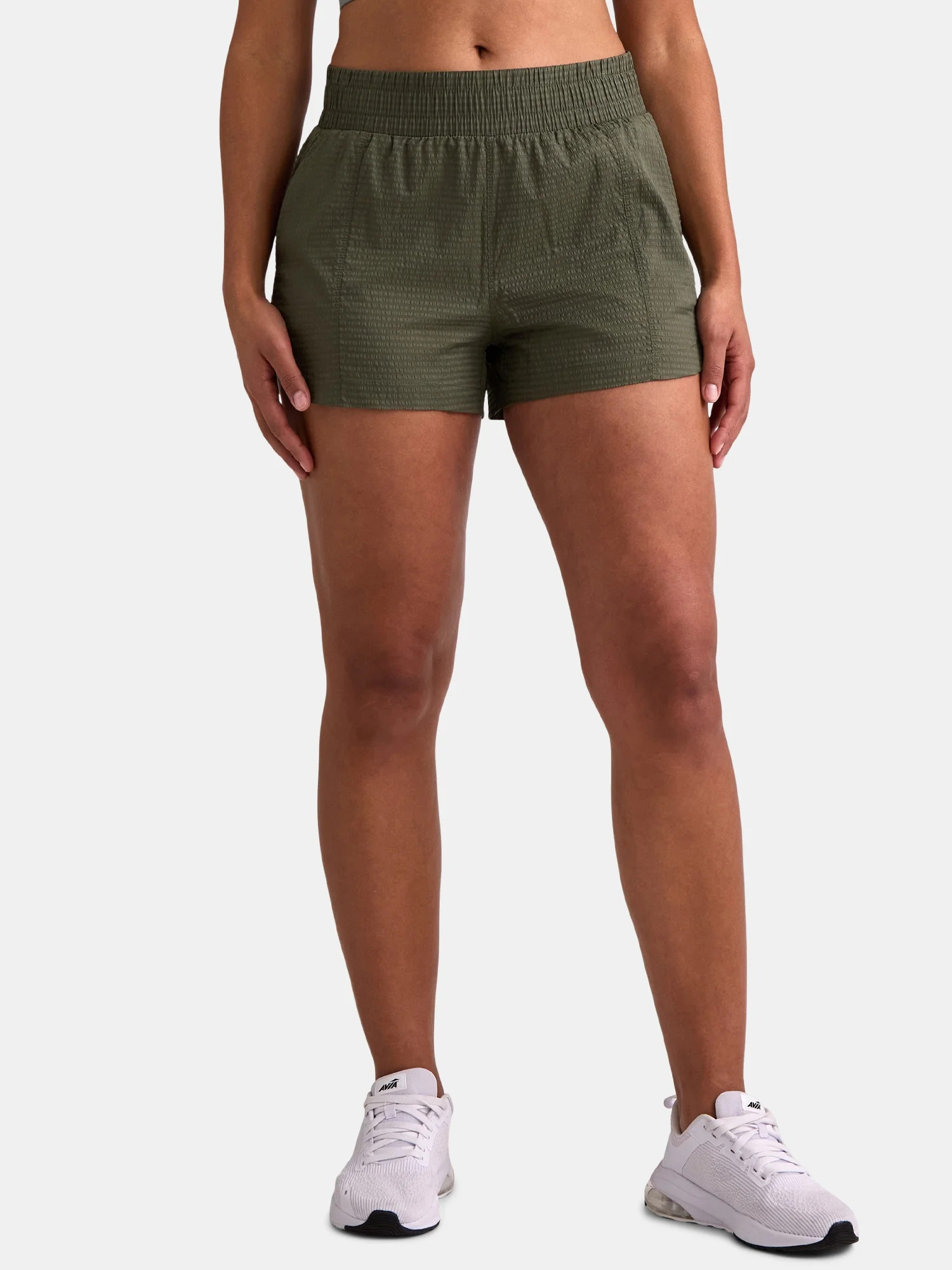 Avia Women's Hybrid Seersucker Shorts, Sizes XS-XXXL | Walmart (US)