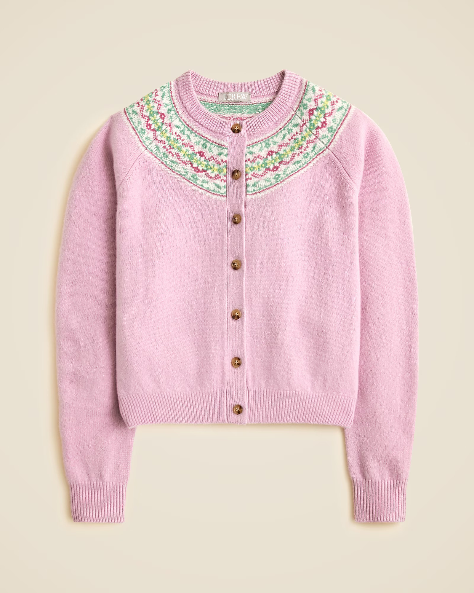 Classic Fair Isle cardigan in vintage wool | J. Crew US