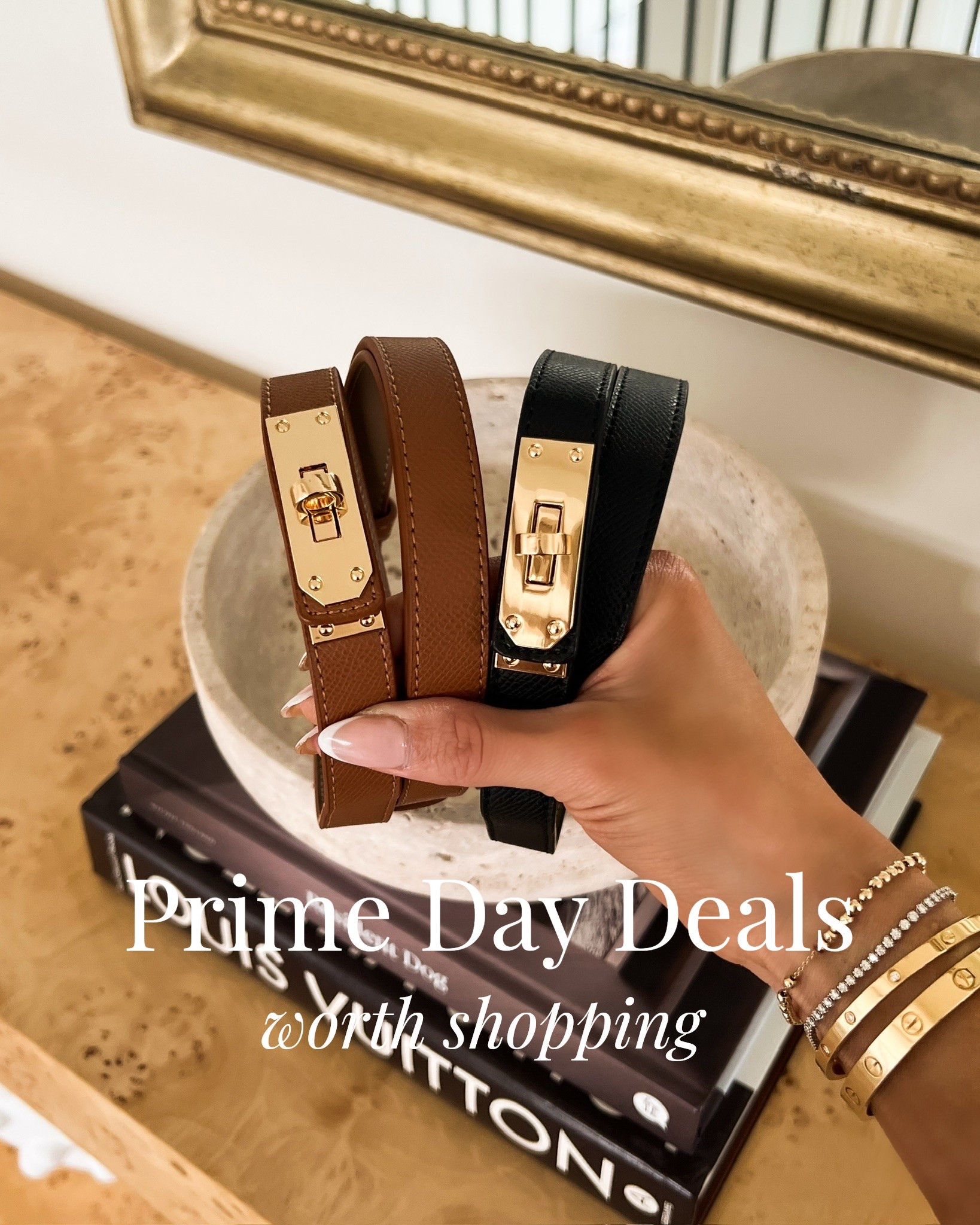 Amazon prime day deals
Designer inspired belts I wear with everything