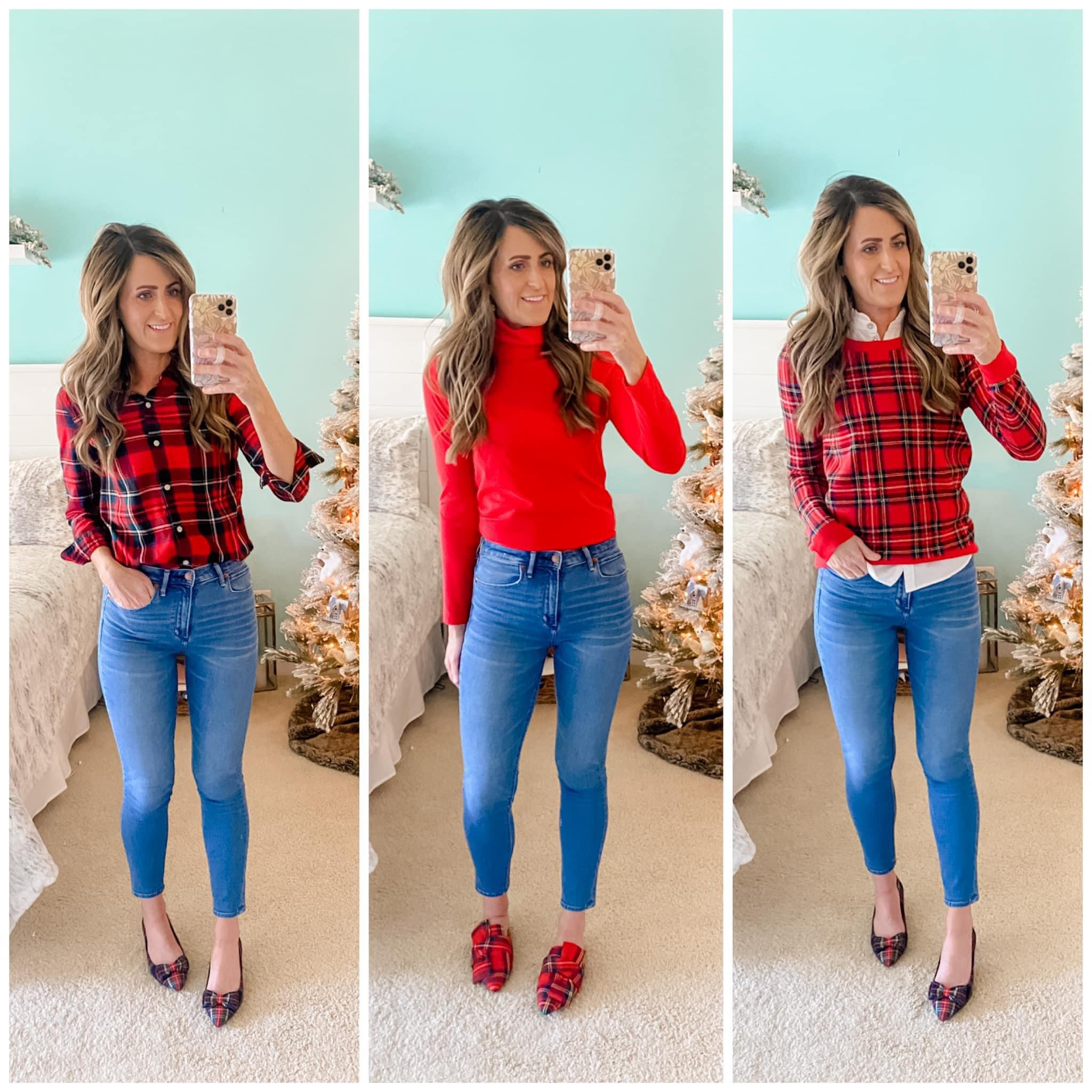 Give me all the tartan for the holidays!
#tartan #holidayoutfits #plaid #christmas #outifts

#LTKfindsunder50 #LTKHoliday #LTKstyletip