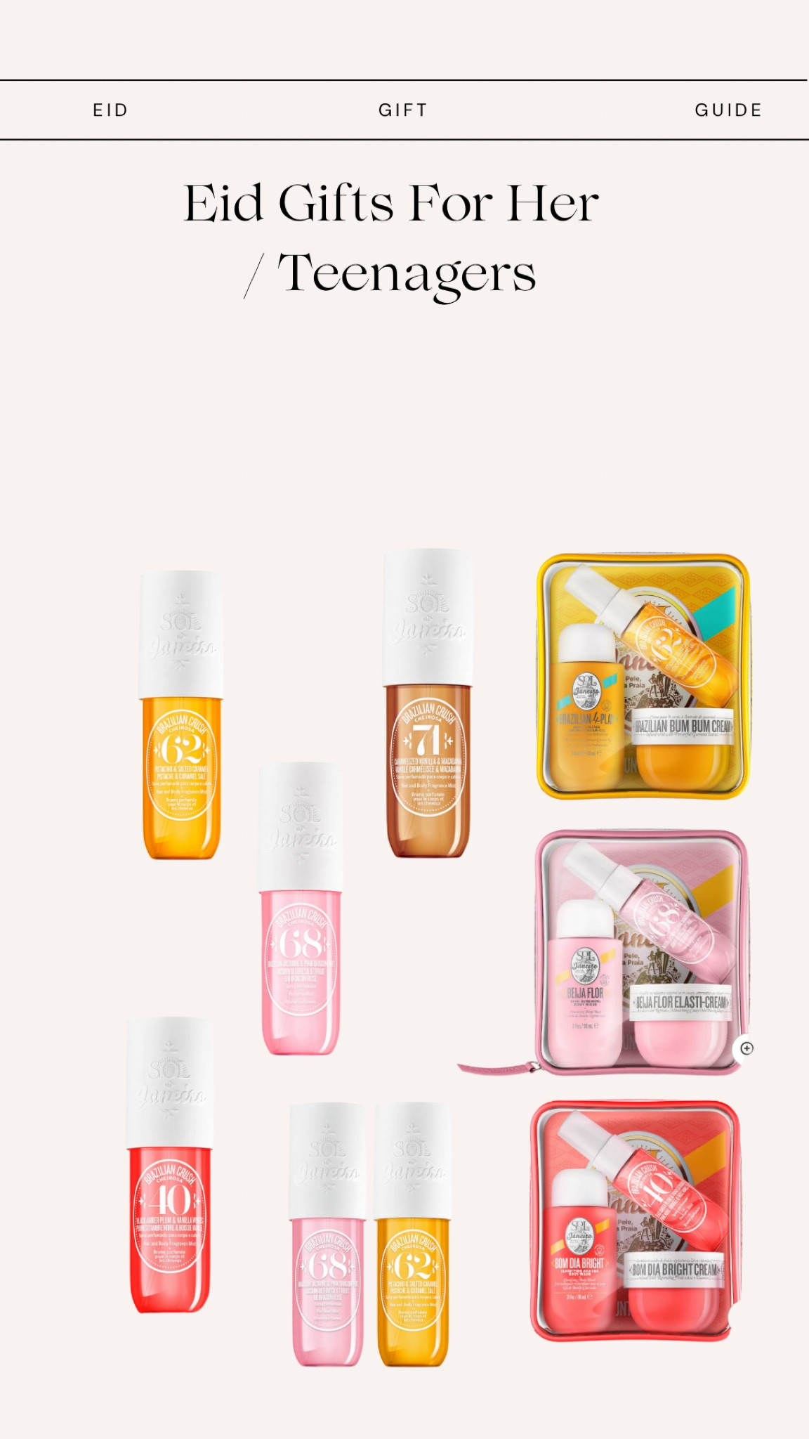 eid gifts for her / teenagers 

#LTKfindsunder50 #LTKSeasonal #LTKbeauty