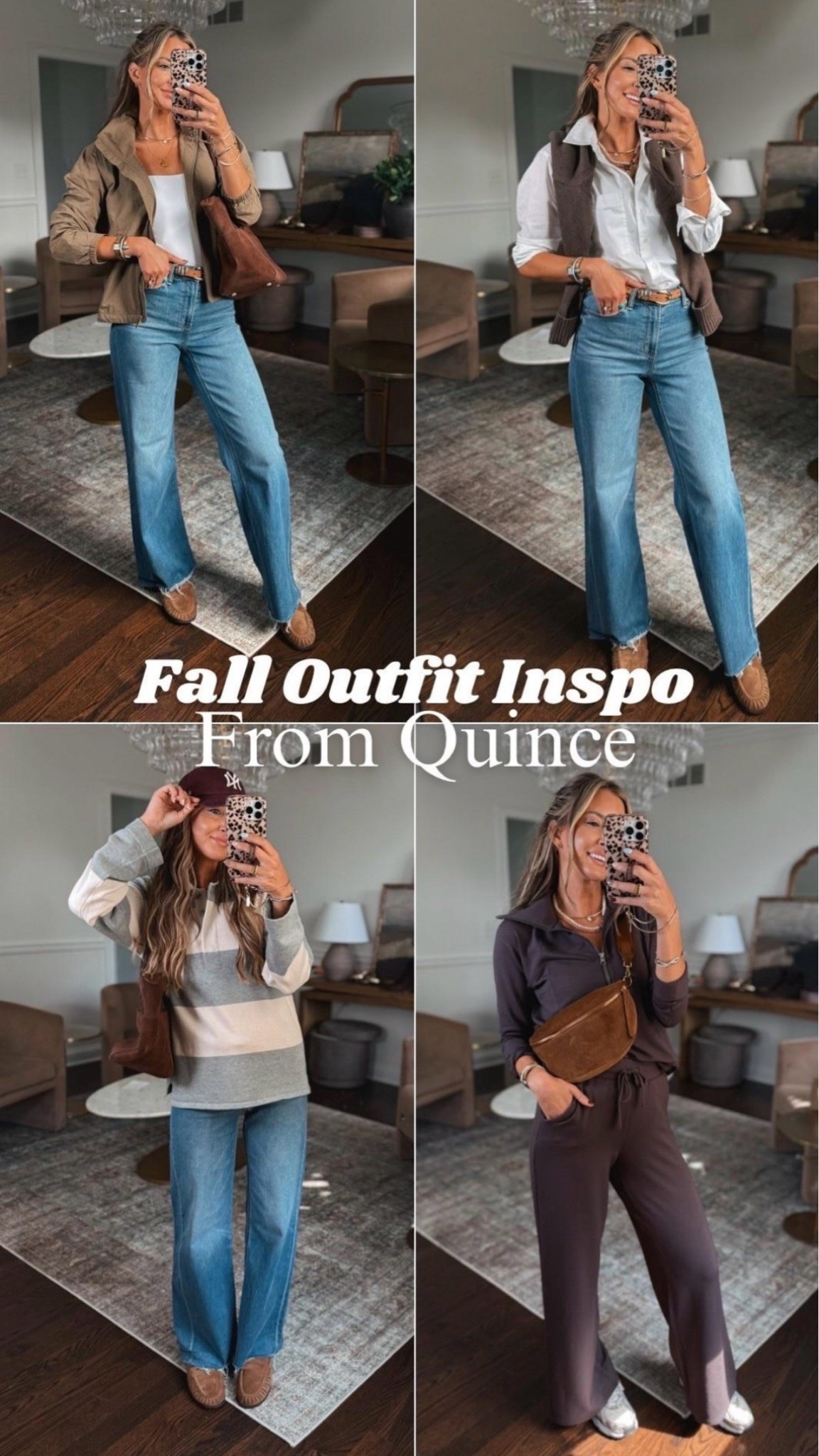 Quince fall finds!! The cutest classic looks for fall 🍁🍂🤎