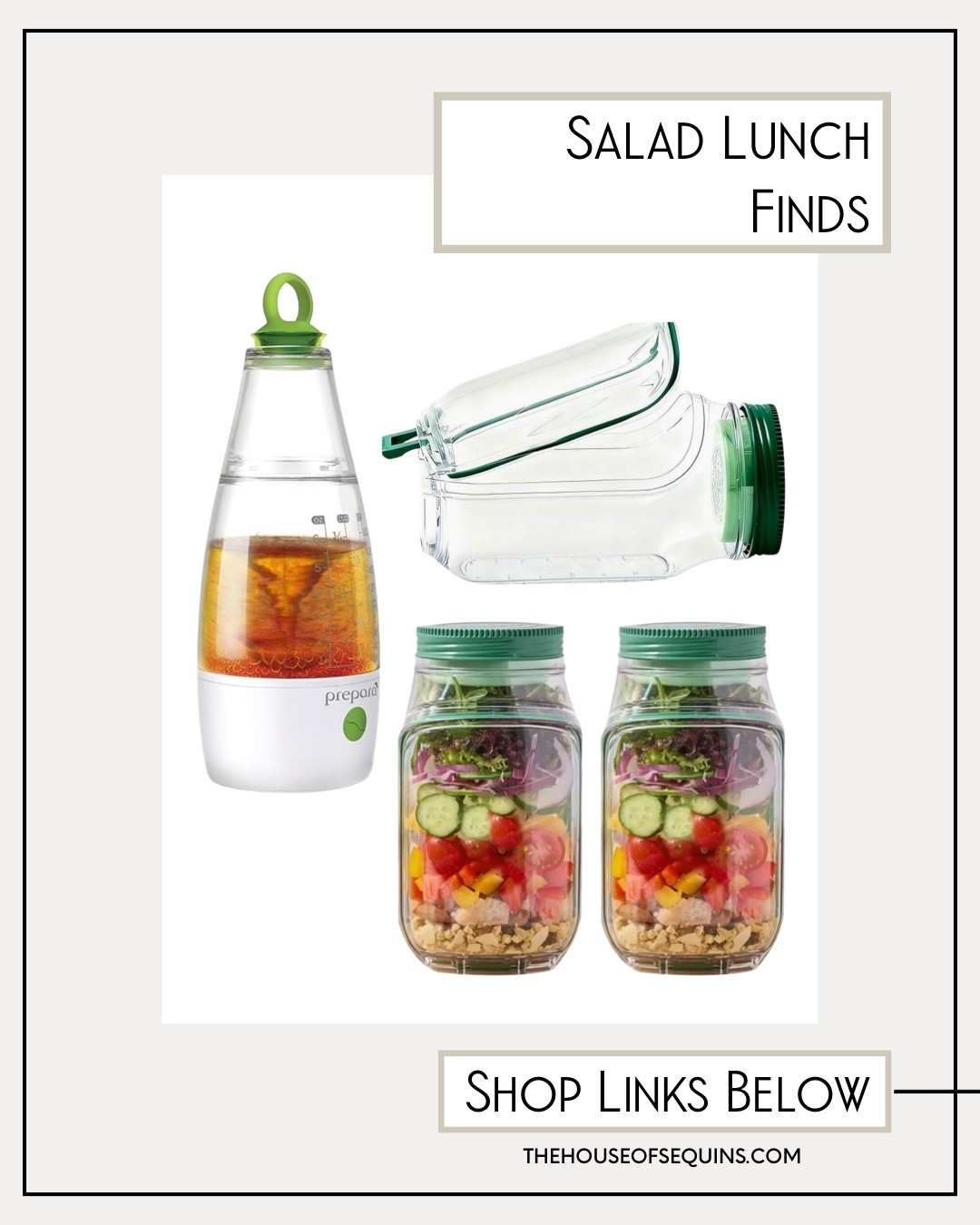 Salad Mason jar lunch hacks