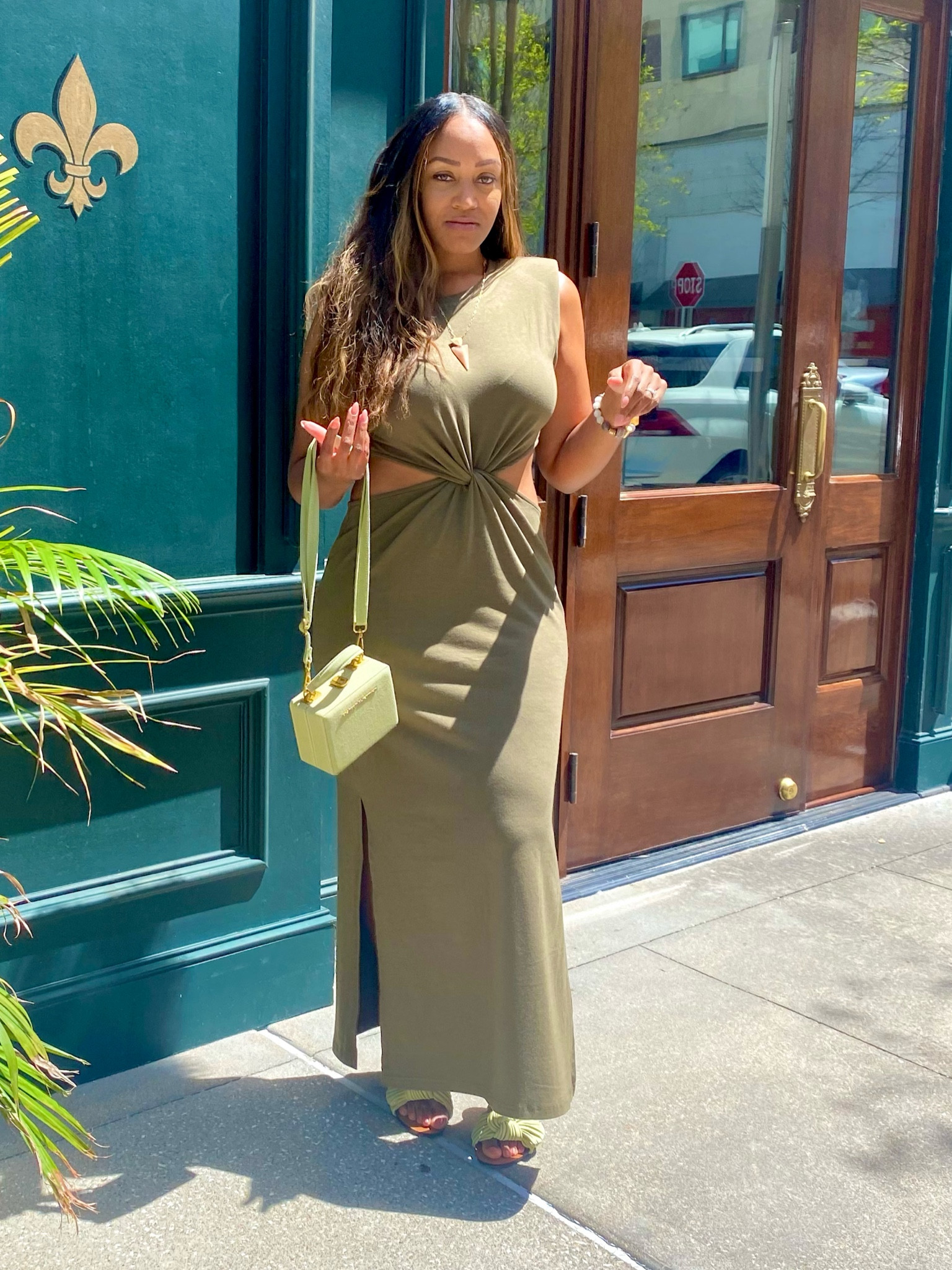 Sexy maxi dress! 
Wearing a size medium 

#LTKOver40 #LTKStyleTip #LTKFindsUnder50