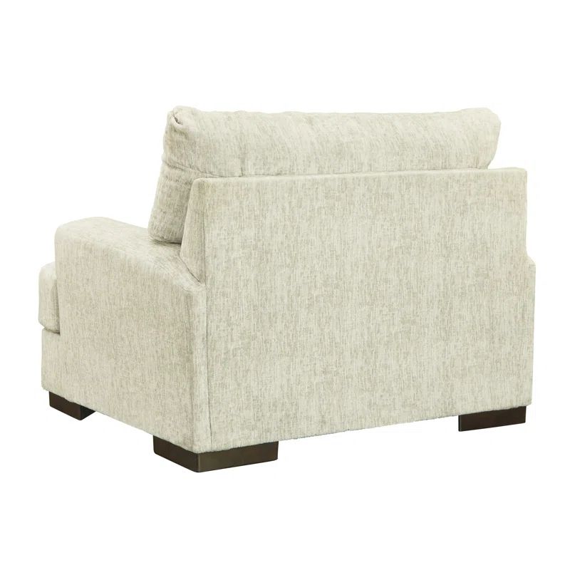 Caretti 49" W Polyester Chair and a Half | Wayfair North America