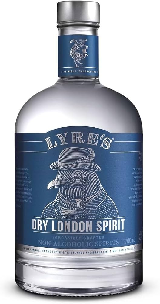 1 x Lyre's Dry London - Alkoholfreie Spirituose Premium | a 700ml + Space Riegel von Onlineshop B... | Amazon (DE)