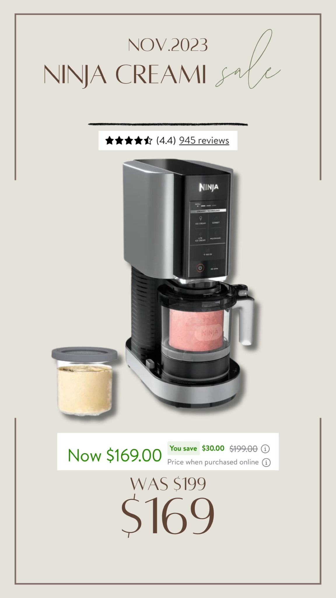 Ninja Creami marked down at Walmart! Ready for some holiday combos🎅🏻🌲🍦🍨 one of my fave purchases of 2023! 

For her / gift guide / Walmart finds / ice cream / Holley Gabrielle / on sale 

#LTKhome #LTKsalealert #LTKGiftGuide