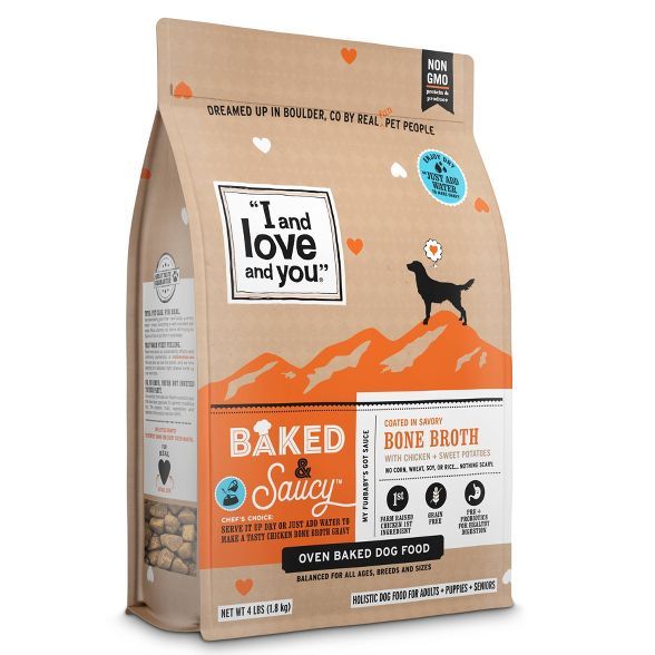 I and Love and You Baked & Saucy Grain Free Chicken & Sweet Potatoes Holistic Dry Dog Food | Target