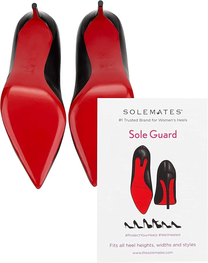 Solemates Sole Guard - Sole Sticker Crystal Clear 3M Sole Guard and Sole Protector for Christian ... | Amazon (US)