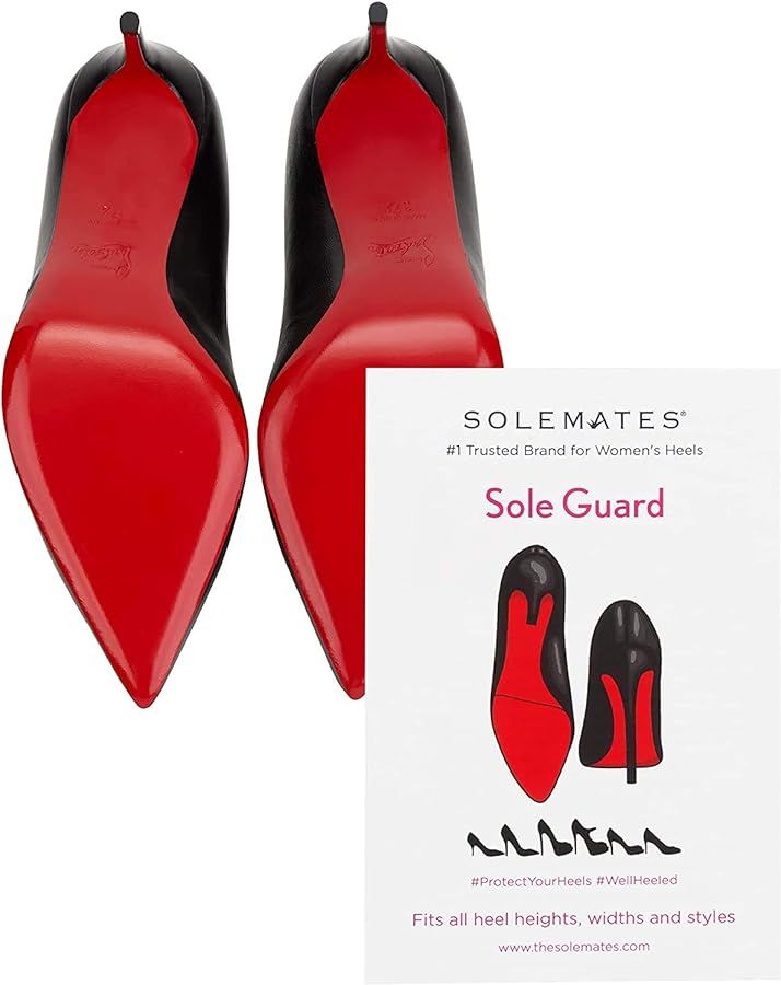 Solemates Sole Guard - Sole Sticker Crystal Clear 3M Sole Guard and Sole Protector for Christian ... | Amazon (US)