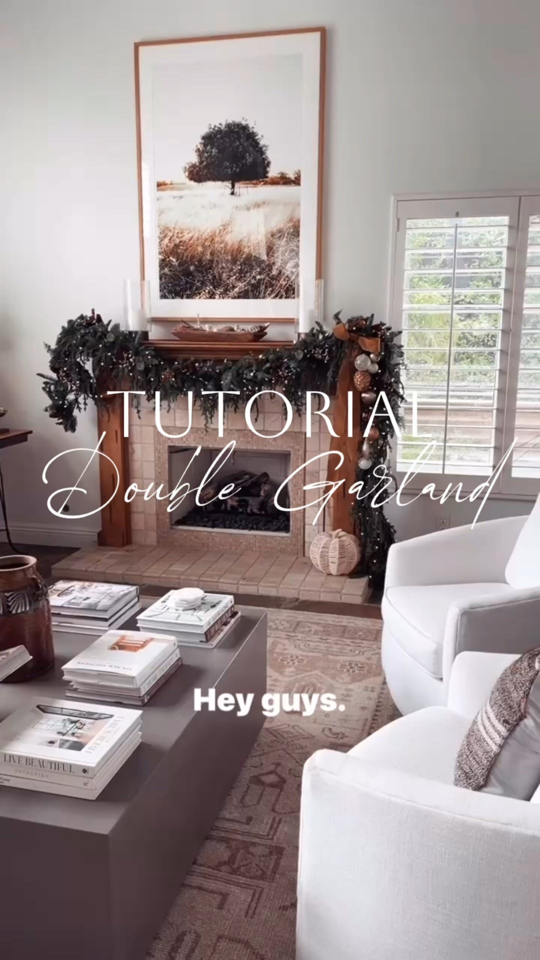 I decided to change up the Christmas garland on my mantel this year. 

I draped two garlands this year and one is off center so that it hangs fully to the floor on one side. 

I also added battery twinkle lights, a velvet bow and some ornaments to the longer side. 

It’s fun to change up your Christmas decor every few years! 👏🏻

#holidayparty #christmas #home #decor #blackfriday #garland #mantel #christmasdecor


#LTKHoliday #LTKCyberWeek #LTKHome