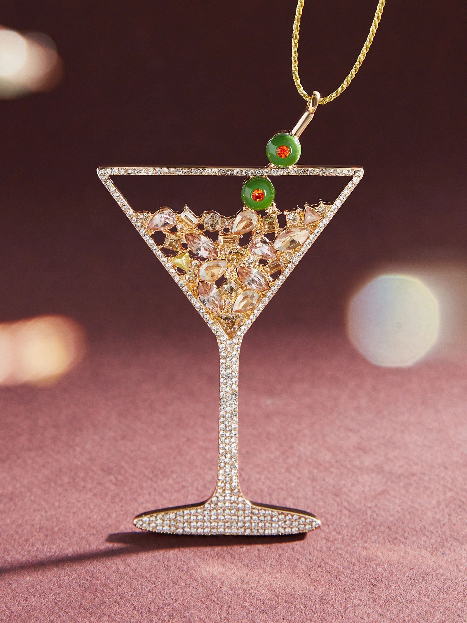 Shaken, Not Stirred, Ornament - Dirty Martini Ornament | BaubleBar (US)
