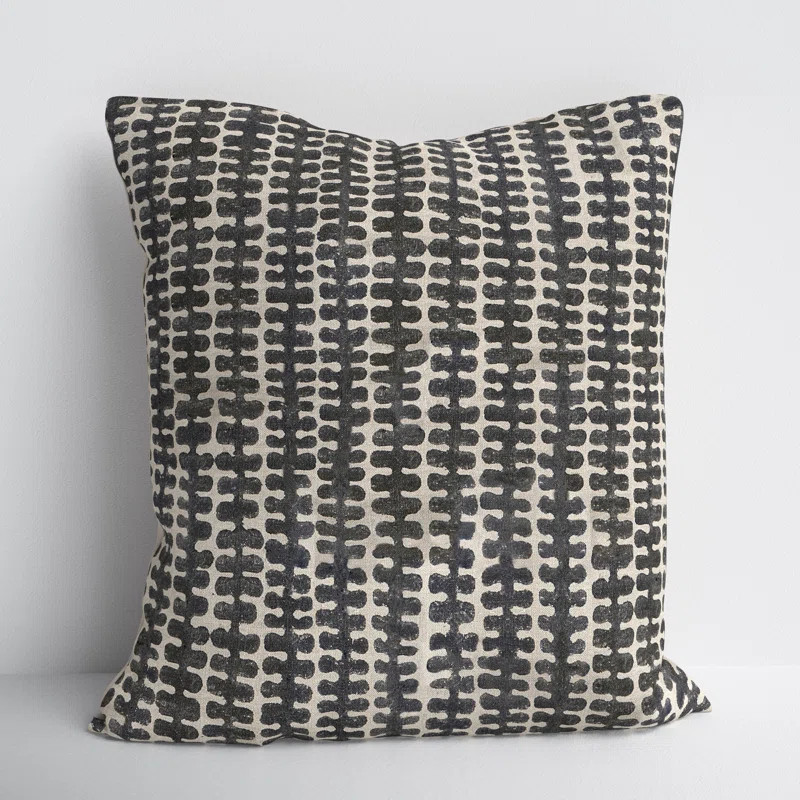 Southampton Ikat Linen Pillow Cover | Wayfair North America