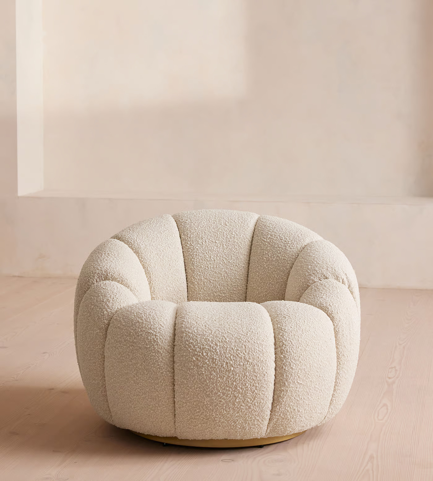 Garret Armchair, Boucle, Natural | Soho Home Ltd