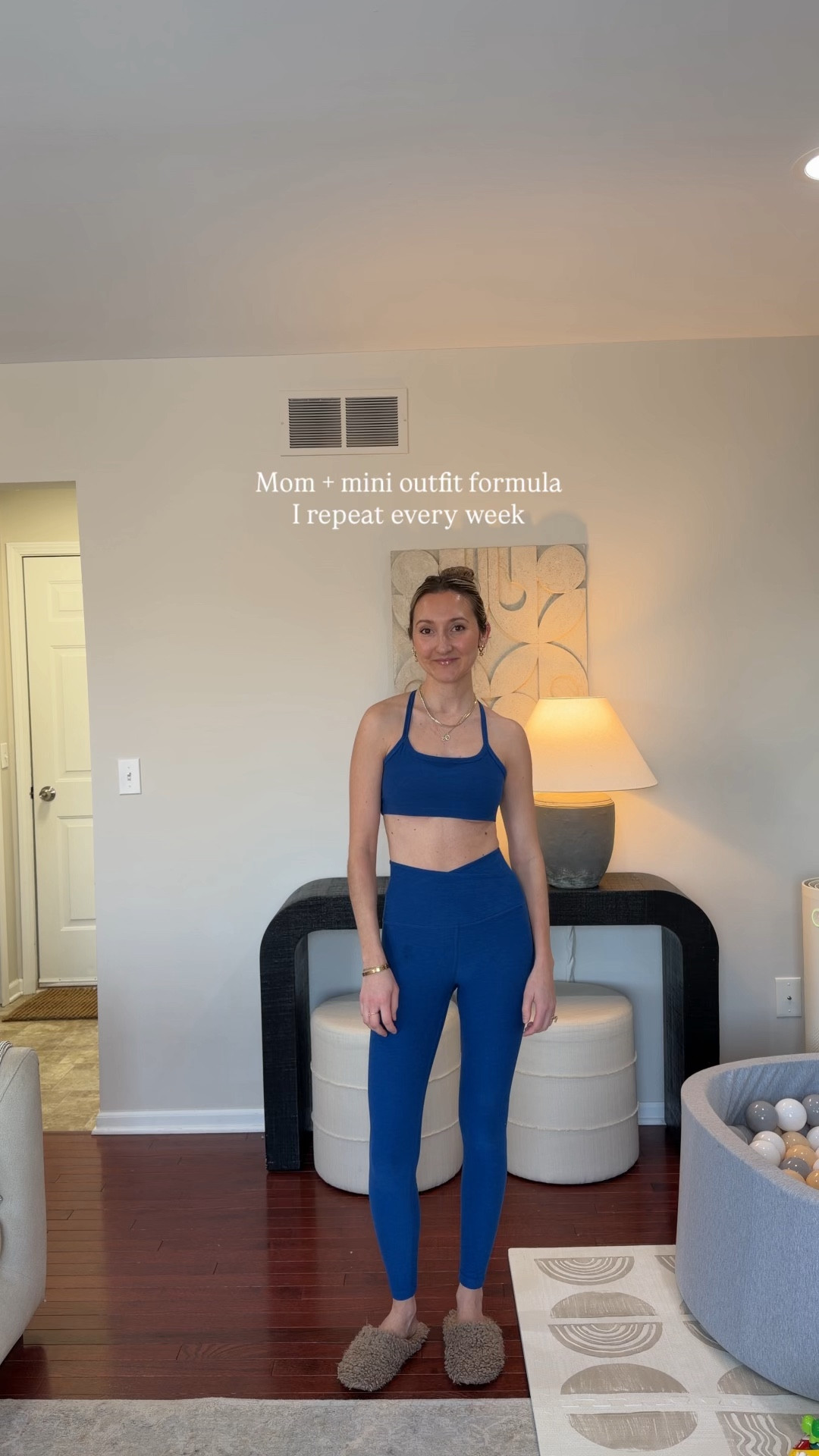 Wearing xs in all pieces! Nova’s outfit is Dear Hayden + bow linked below!