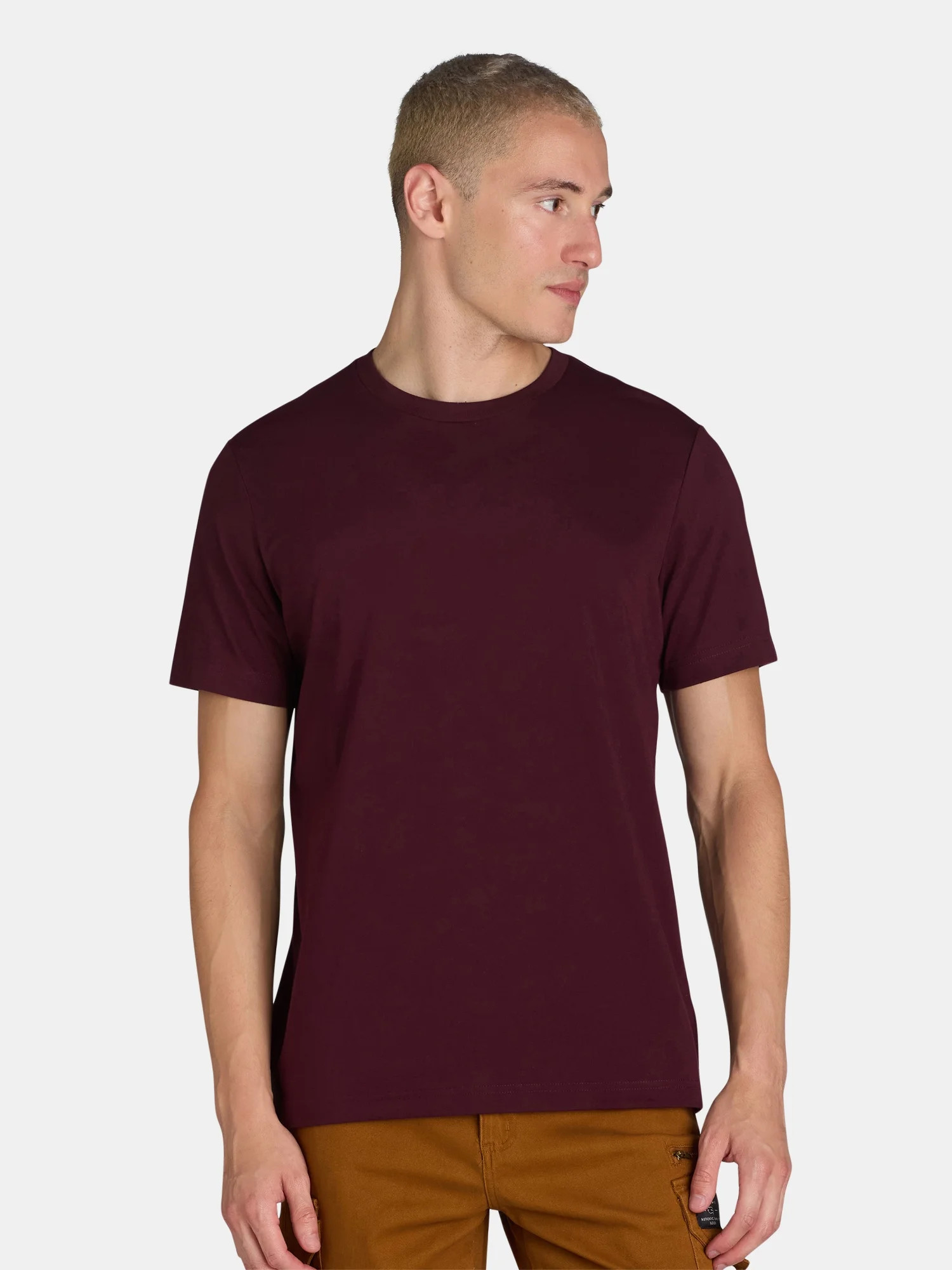 George Men's Crewneck Tee with Short-Sleeves, Sizes XS-3XL - Walmart.com | Walmart (US)