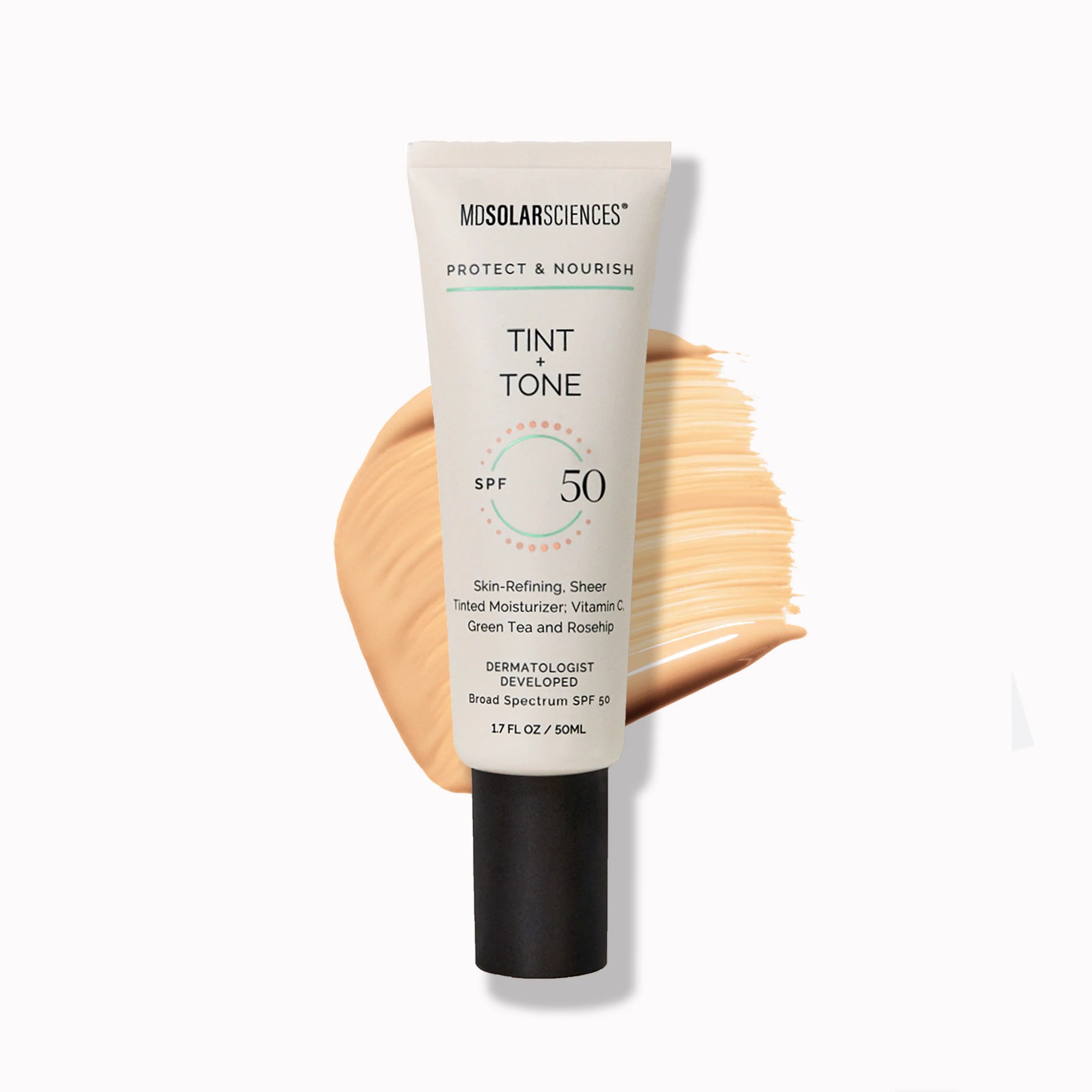 Tint + Tone SPF 50: Daily Tinted Moisturizer | MDSolarSciences